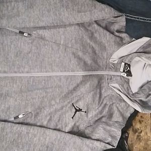 Jordan 3x zip up hoodie